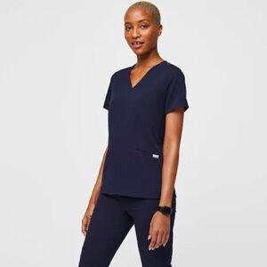 Figs Technical Collection Short Sleeve Scrub Top